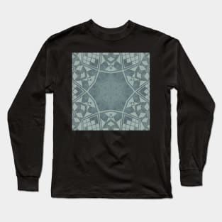 Reverse Graffitti Kaleidoscope Pattern (Seamless) 2 Long Sleeve T-Shirt